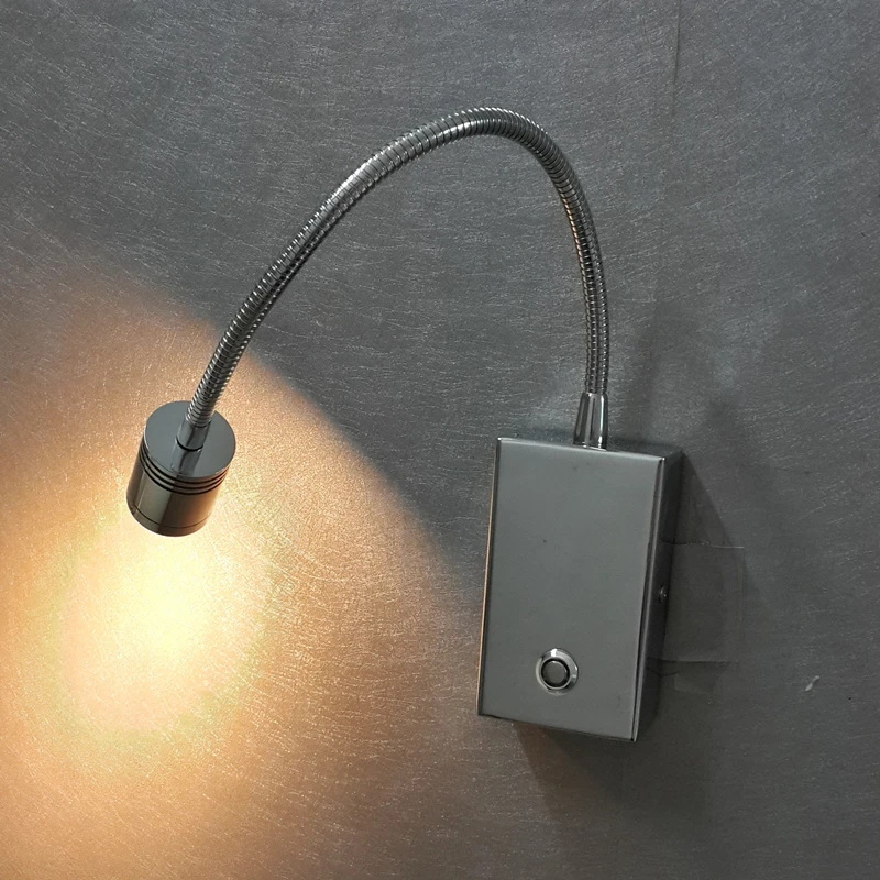

Topoch Bedroom Side Lamps Wall Mount Touch ON/OFF/Dimmer Switch Position Adjustable Inbuilt Driver Narrow Beam for Room Van Boat