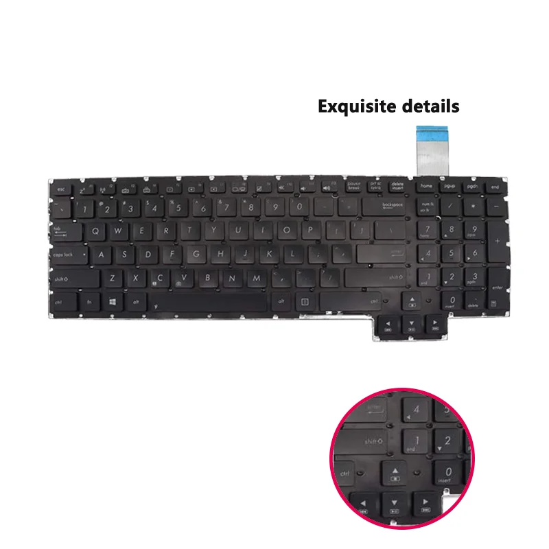 Для клавиатуры ноутбука Asus G750 G750JX G750JZ G750JY G750JH G750JM сменная дешевая клавиатура Dns