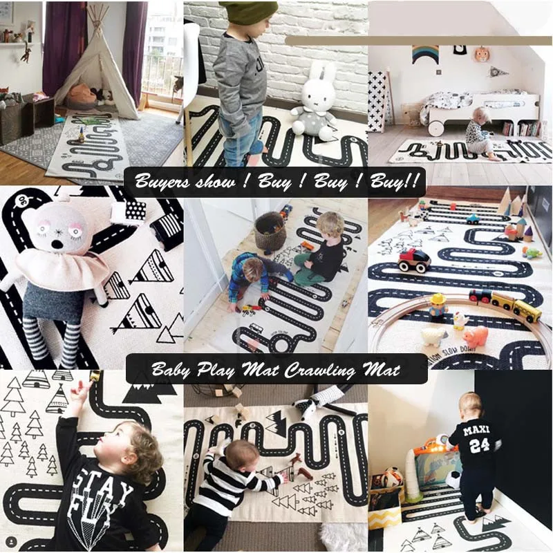 Домашняя страница Приключения малыш играет мат для ползания детский коврик