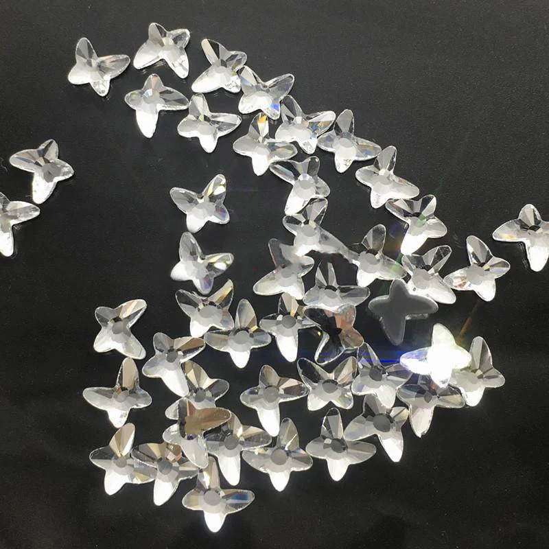 Crystal clear 6mm Специальные Хрустальные стеклянные стразы с плоской обратной стороной с горячей фиксацией термоклеевые Стразы для украшения обуви сумка свадебное платье 25 шт - Цвет: Crystal clear 6mm