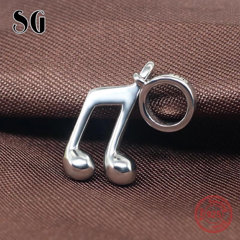 100% Authentic 925 Sterling Silver charms moment Collection Bead Music Notation Charm Fits European Pandora Charms Bracelets | Украшения и