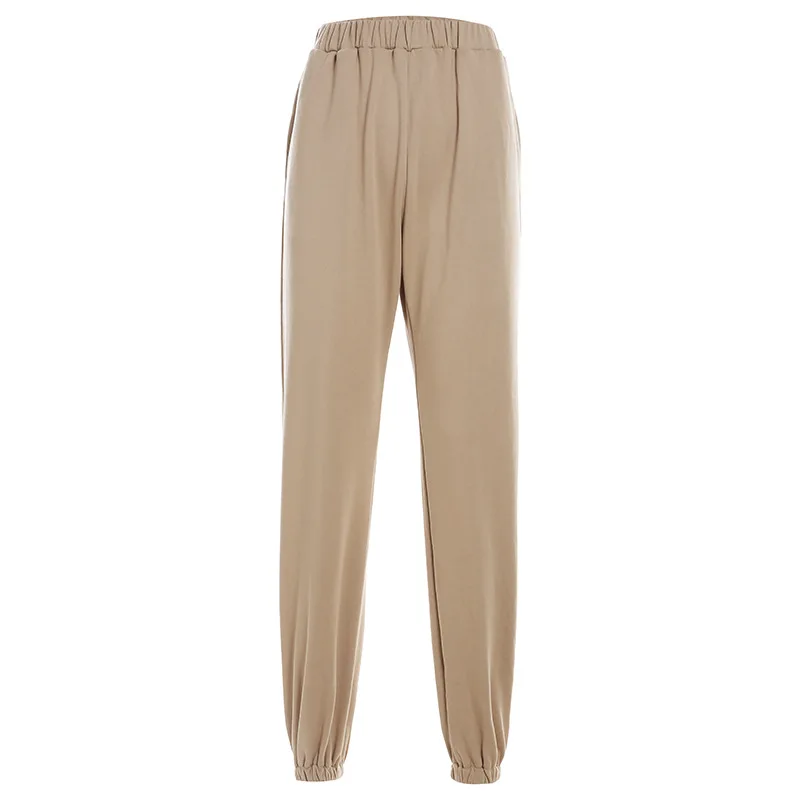 

AIUJXK 7 Colors Autumn Winter Sweatpants Women Fashion Streetwear Trousers Solid Color Casual Joggers Woman Velvet Pants Legging