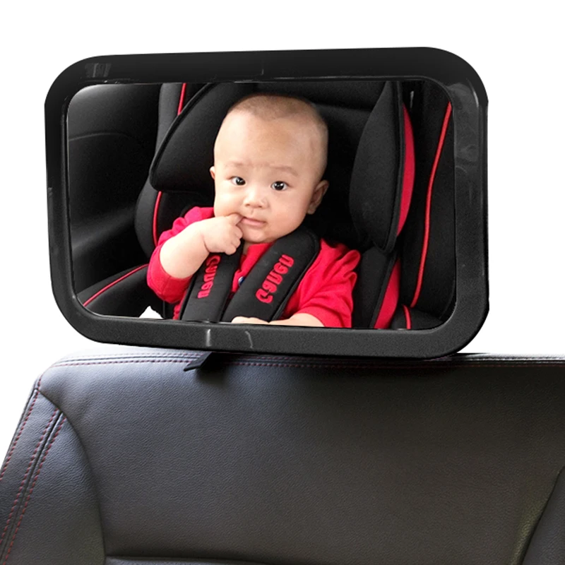 1 шт. регулируемое широкое зеркало заднего вида для сиденья ребенка/ребенка