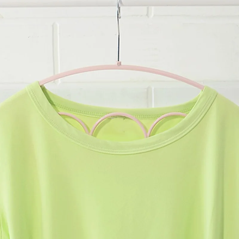 

10Pcs Scarf Hanger PP Material Hanger for Scarves Plastic Circles Scarf Hanger Organizer Neck Tie and Belt Hanger