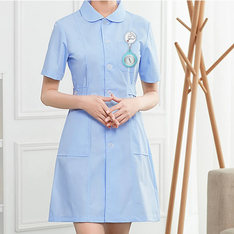 Карманные часы для медсестер с стетоскопом стационарные высококачественные