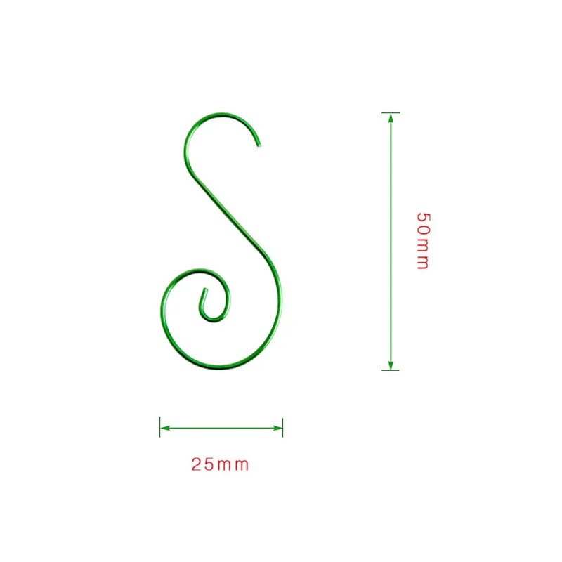 20 шт. металлические крючки рождественские украшения подвесные Подвески декор