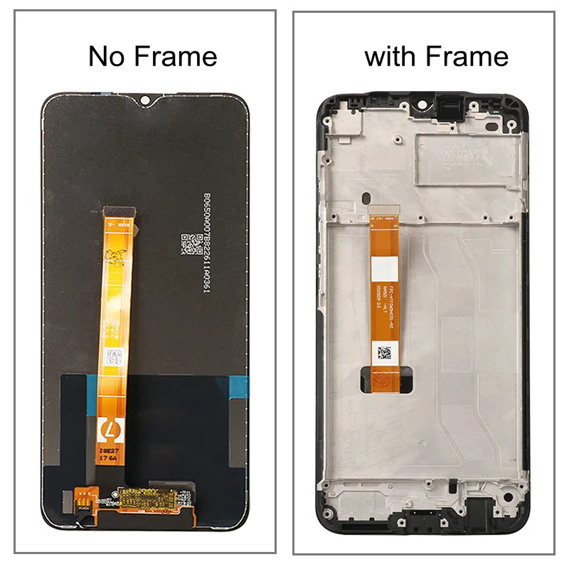 Дисплей для Realme C15 RMX2180 оригинальный ЖК-дисплей сенсорный экран с рамкой замены OPPO