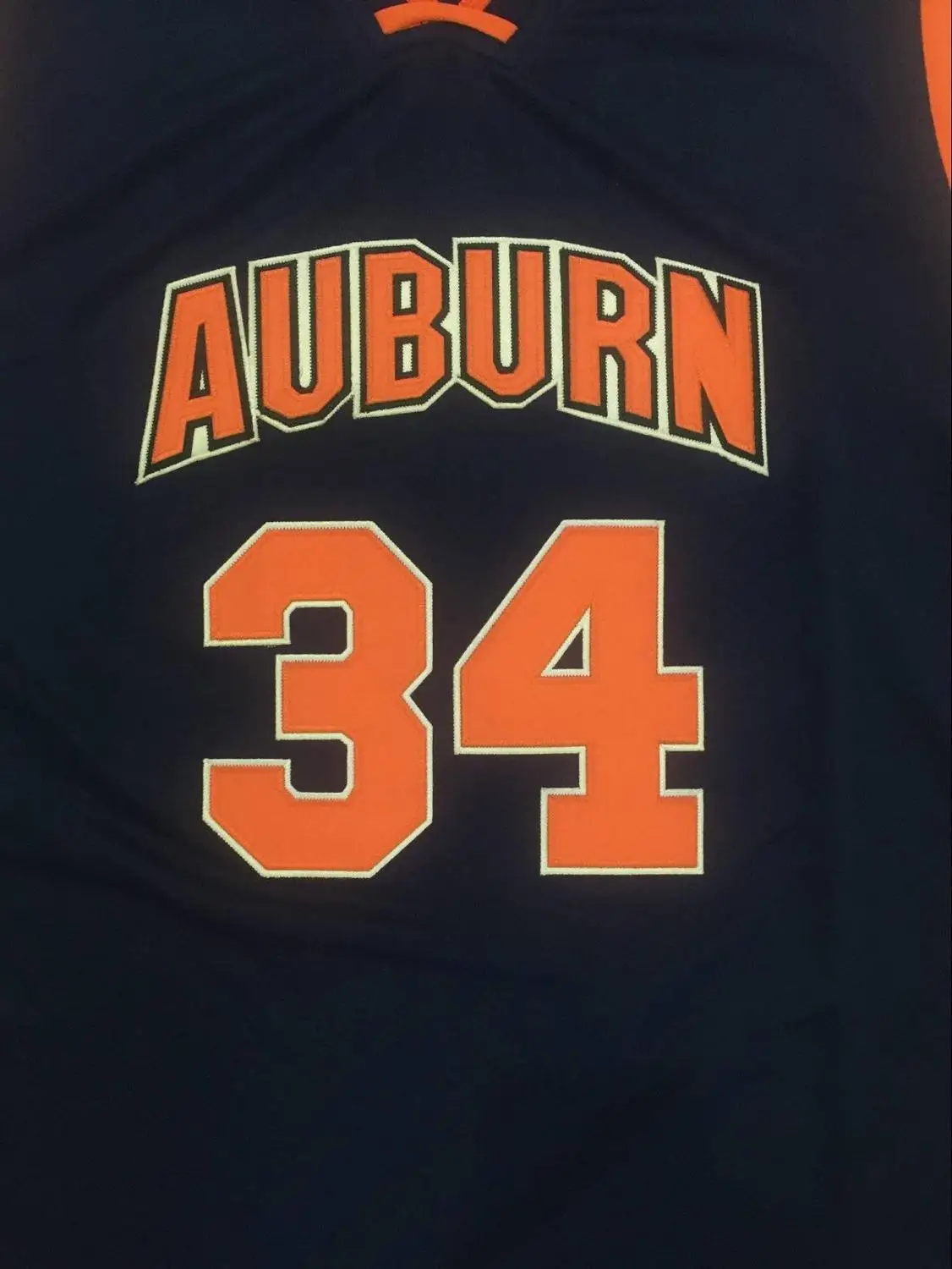 

34 CHARLES BARKLEY Auburn bule White Basketball Jersey Stitched Custom Any Number Name jerseys