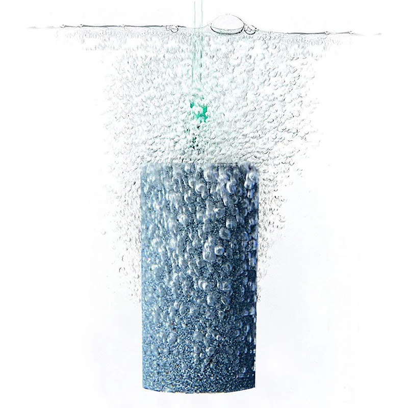 

10pcs Aquarium Cylinder Shape Air Stone Mineral Bubbles Release Fish Tank Punp Airstone Aeration Oxygen Diffuser HTML