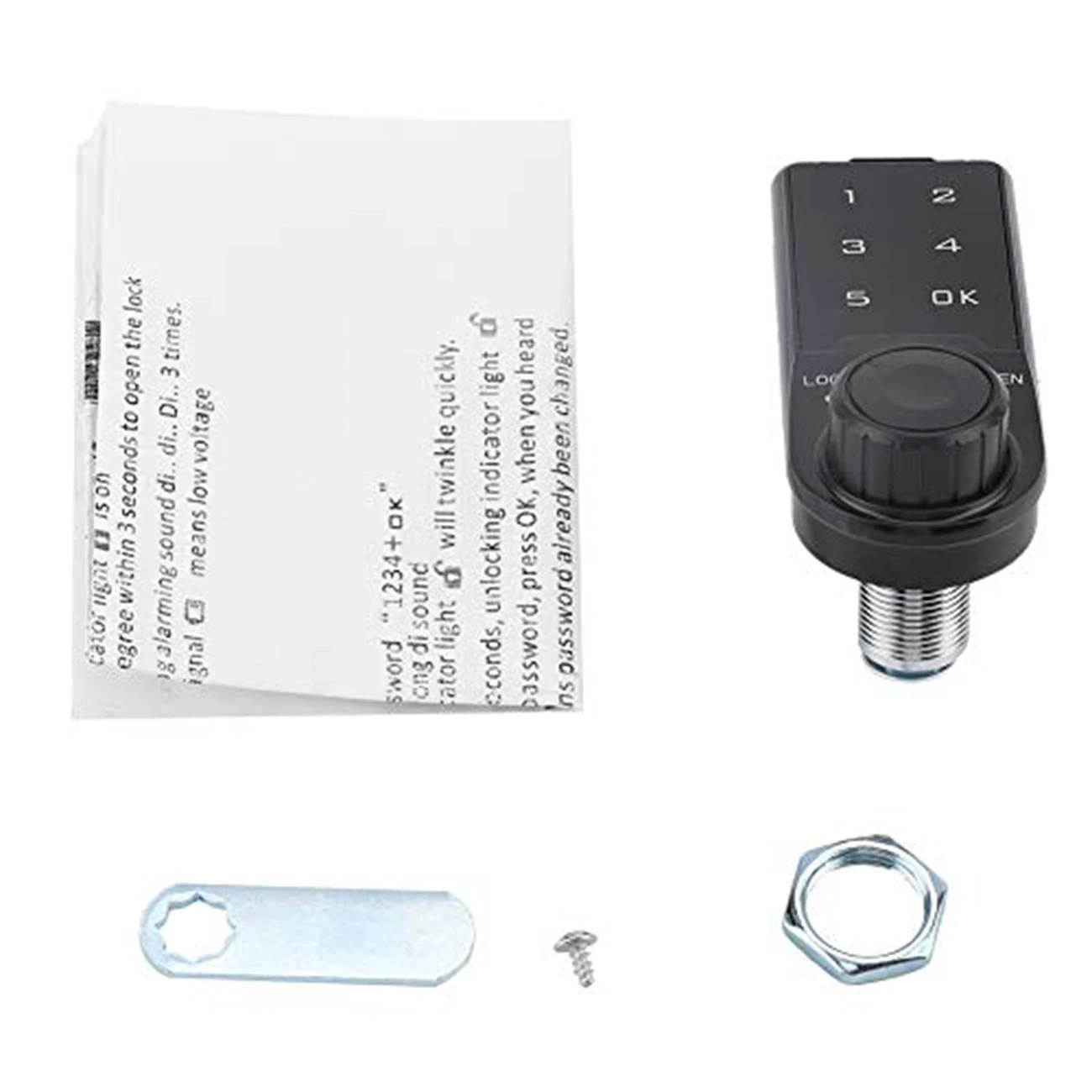 1 шт. Умный Замок код безопасности замок сенсорный экран цифровой клавиатуры