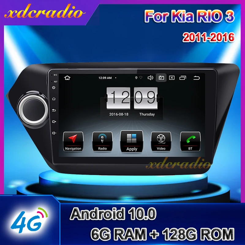 

Xdcradio 9 "сенсорный экран Android 10 для KIA RIO3 K2 2011-2016 Aveo Epica автомобильный Радио DVD мультимедийный плеер GPS навигация