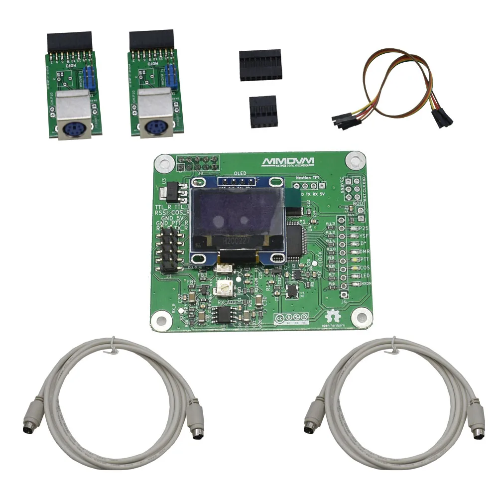Плата релейная для Raspberry Pi с OLED дисплеем MMDVM открытым исходным кодом и