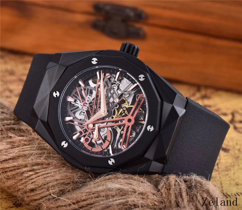 

NEW NOVELTIES Luxury Brand Mens Watches Mechanical Wristwatches Stainless Steel Strap men's wristwatch classic business dress