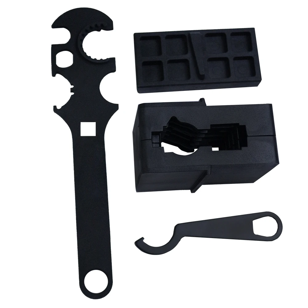 

Magorui 4 pieces/set M4/AR15 223 556 upper and lower vise all-steel high hardness multifunctional combination wrench kit