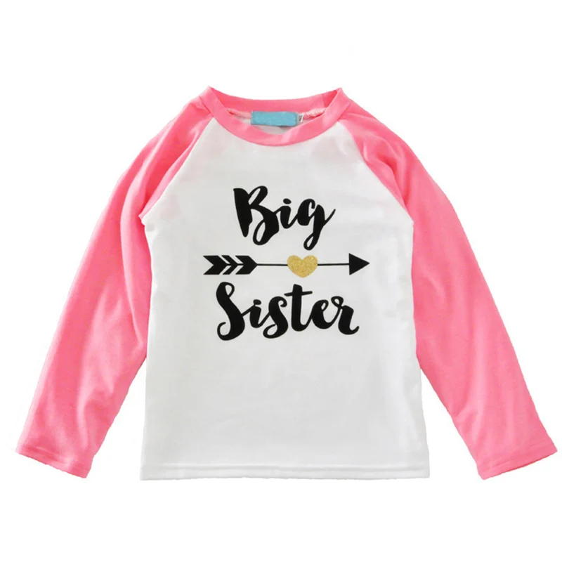 Осенние хлопковые топы для маленьких девочек футболки с длинными рукавами