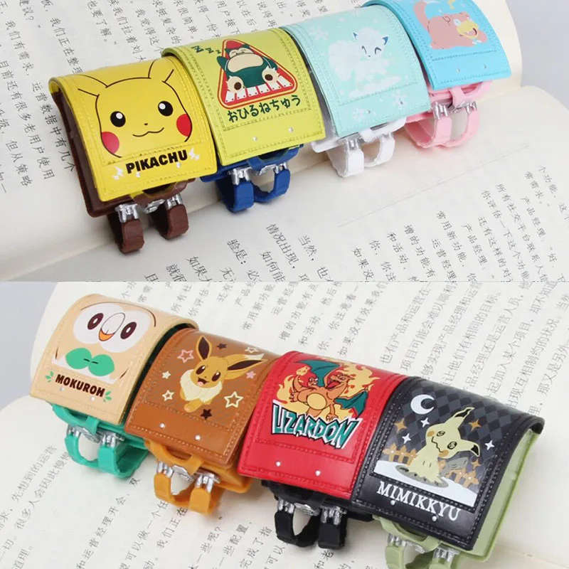 8 шт./компл. Pika Charizard Snorlax Slow Poke Eevees вулпикс Mimikyu Rowlet экшн Фигурки игрушки Аниме