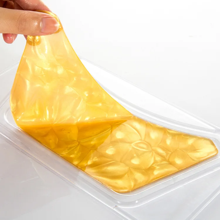 Золотая коллагеновая маска для шеи и крем Xhekpon Crema сывороточная протеиновая