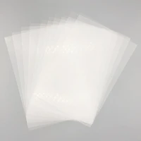5 pcsset color heat shrink sheet plastic magic paper sheet for educational diy crafts in stock