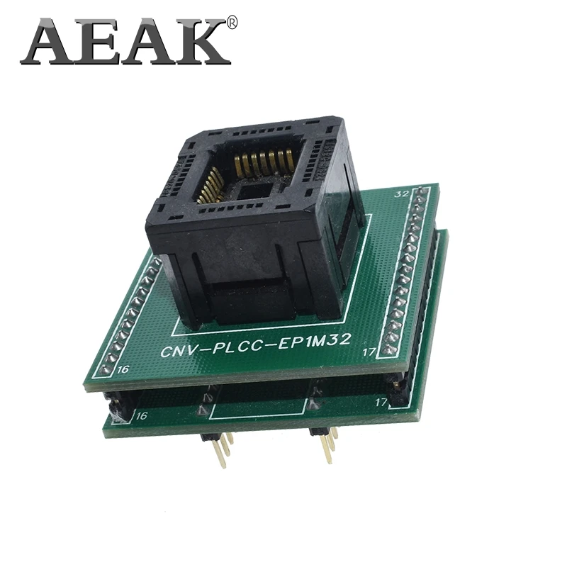 Программатор чипов AEAK PLCC32 разъем адаптера CNV PLCC EP1M32 0324 309 с платой для BIOS
