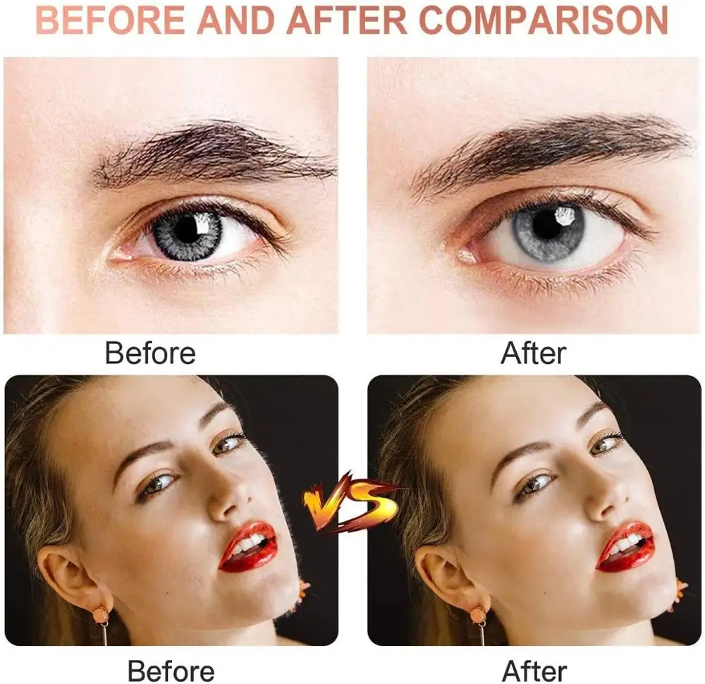 2 In 1 Electric Eyebrow Trimmer Makeup Painless Eye Brow Epilator Mini Shaver Razors Women Portable Facial Body Hair Remover | Красота и
