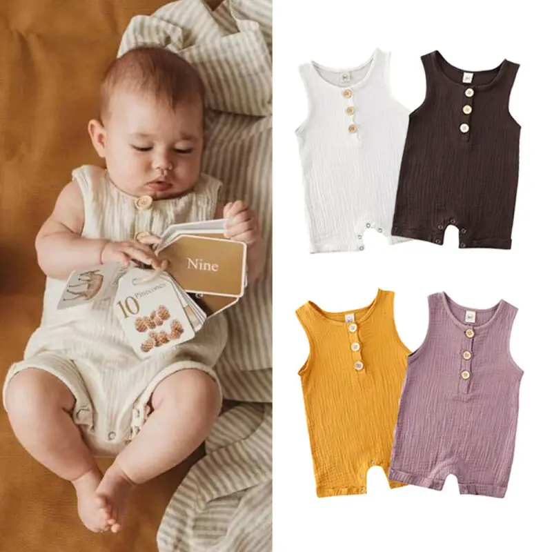Новинка 2020 популярные детские летние комбинезоны Одежда для новорожденных