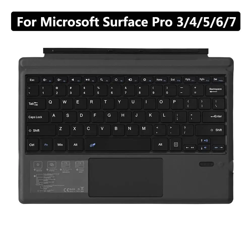 Беспроводная клавиатура для Microsoft Surface Pro 3/4/5/6/7 беспроводная планшета 3 0 ПК