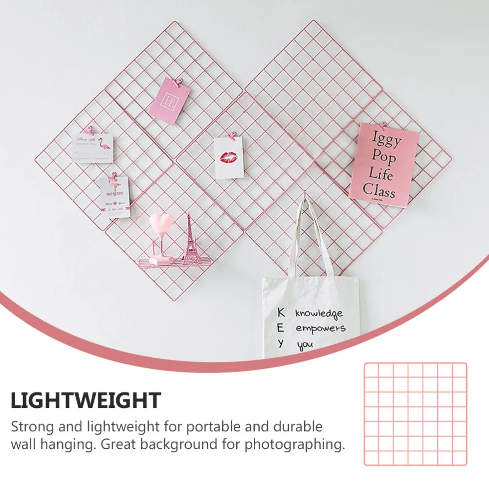 

4Pcs Wall Mount Net Adorns Photo Wall Decors Net Wall Hanging Ornaments )