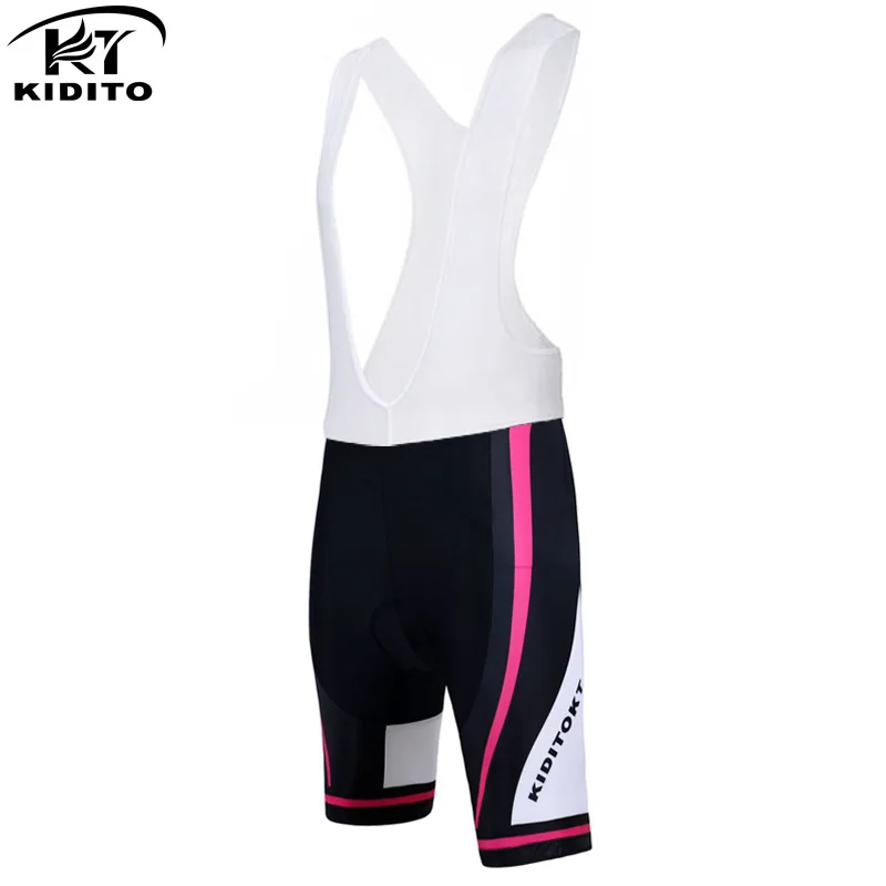 

KIDITOKT 2020 Shockproof Cycling Bib Shorts With 3D Gel Padded Summer Pro Cycling Shorts Coolmax MTB Bib Breathable Sports