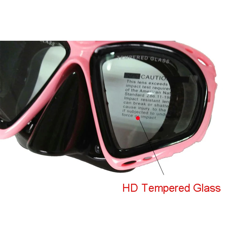 Маска для подводного плавания с держателем камеры Gopro | Спорт и развлечения