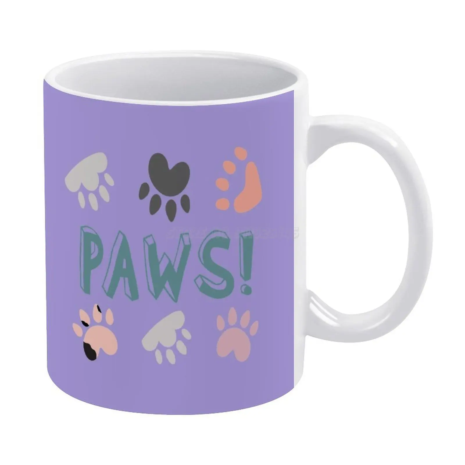 Лапы! Белая кружка 11oz Керамика Чай чашки Кофе &quotдрузья&quot подарок на день