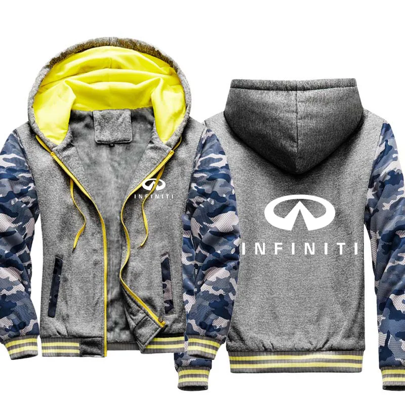 

winter Men's jacket Warm Plus cashmere jacket men Toyota Car Logo printing cotton men's jacket hoodie