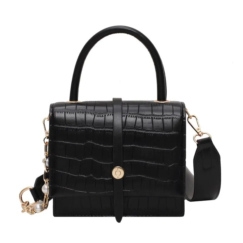 

Stone Pattern Patent Leather PU Leather Crossbody Bags for Women 2020 Simple Shoulder Handbags Women's Branded Trending Hand Bag