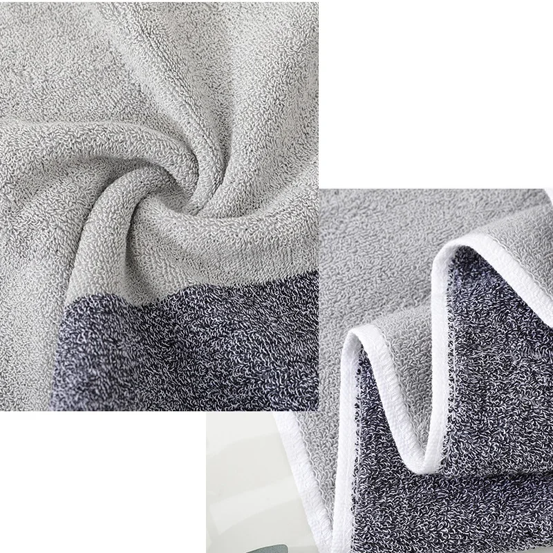 4 шт./компл. плотное мягкое полотенце для лица 100% хлопок пляжное взрослых