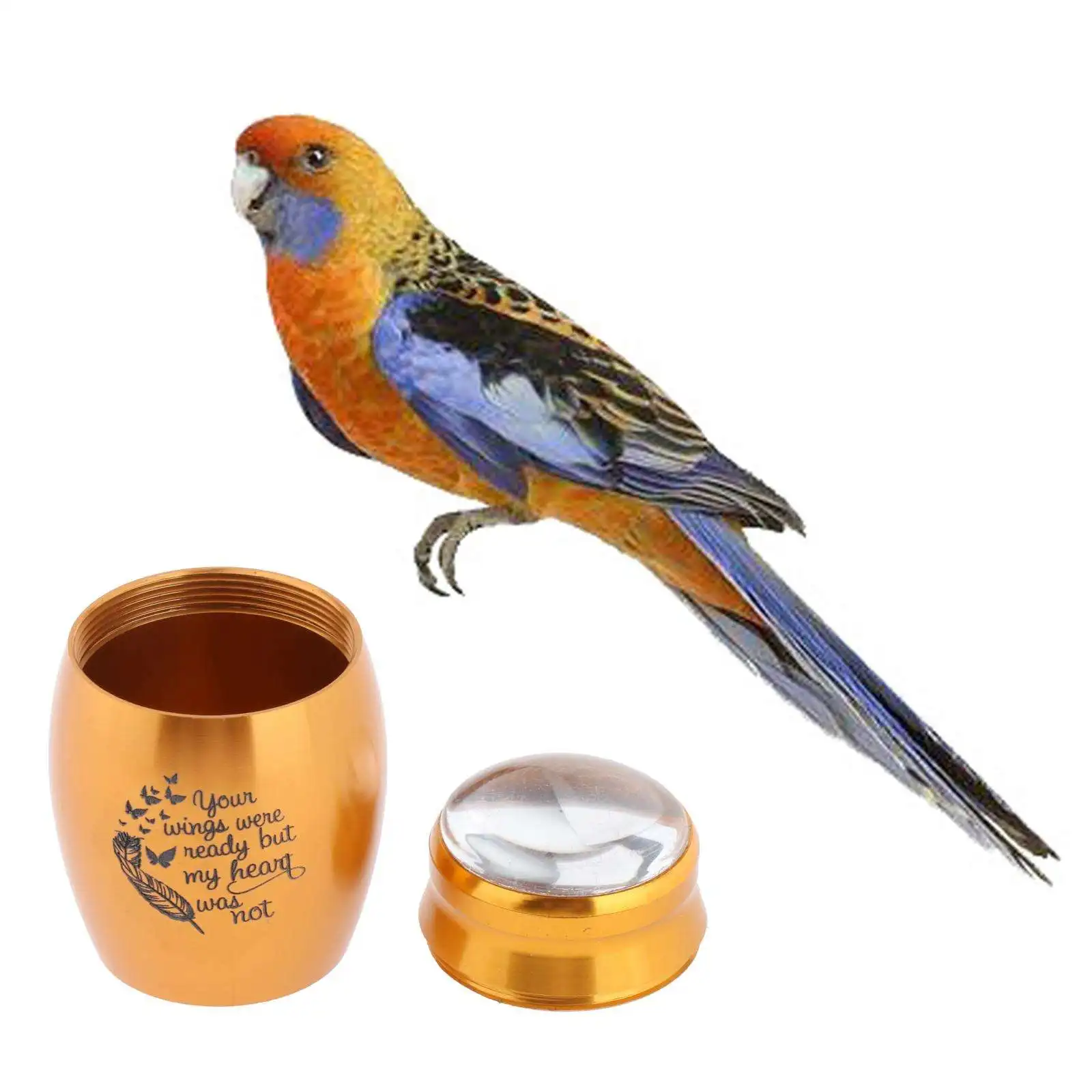 

Stainless Steel Pet Keepsake Urn for Pet Ashes Human Ashes Mini Cremation Urns Memorial Ashes Urn Burial Funeral Urns