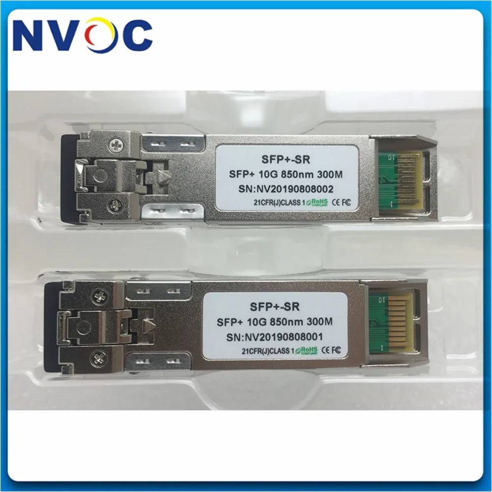 550M 10 Гбит/с SFP + трансивер двойной разъем LC 20 км/40 км/80 км/100 км Reach модуль 10G SR