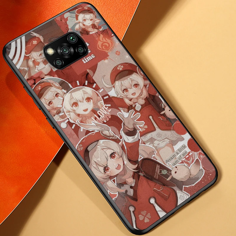 genshin impact for xiaomi mi poco m3 m2 x3 nfc x2 f3 f2 f1 c3 pro xiaomi mi a2 a1 6 5 play mix 3 soft phone case free global shipping