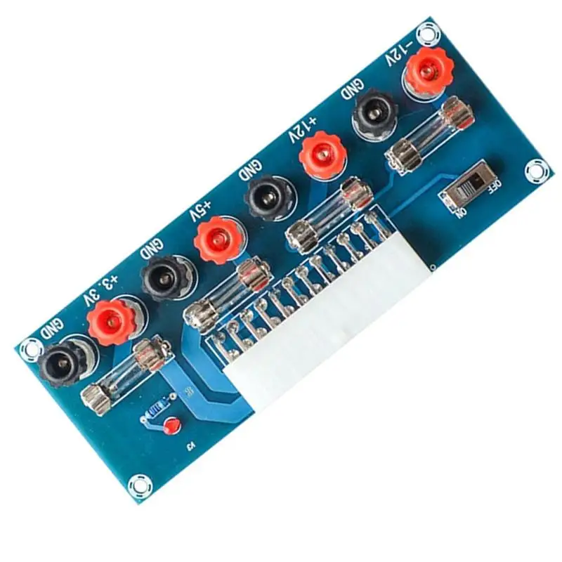 

XH-M229 Desktop PC Power Board ATX Benchtop Supply Transfer Board 24 Pin Power Supply Test Module