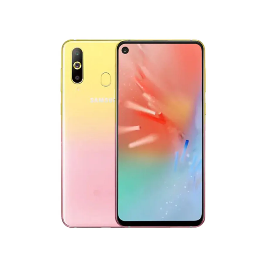 6GB128GB Pink Yellow 6,4 дюймовый мобильный телефон samsung Galaxy A8s 6 ГБ 128 ГБ SM-G8870 Восьмиядерный процессор Snapdragon 710 с тройной камерой NFC Android-смартфон - Цвет: 6GB128GB Pink Yellow