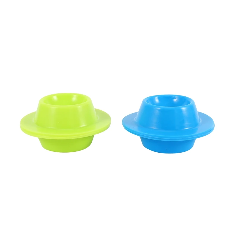 4 Pcs Silicone Egg Cups In Modern Design Holders Set Serving Kitchen Boiled Eggs Breakfast(Random Color) | Дом и сад