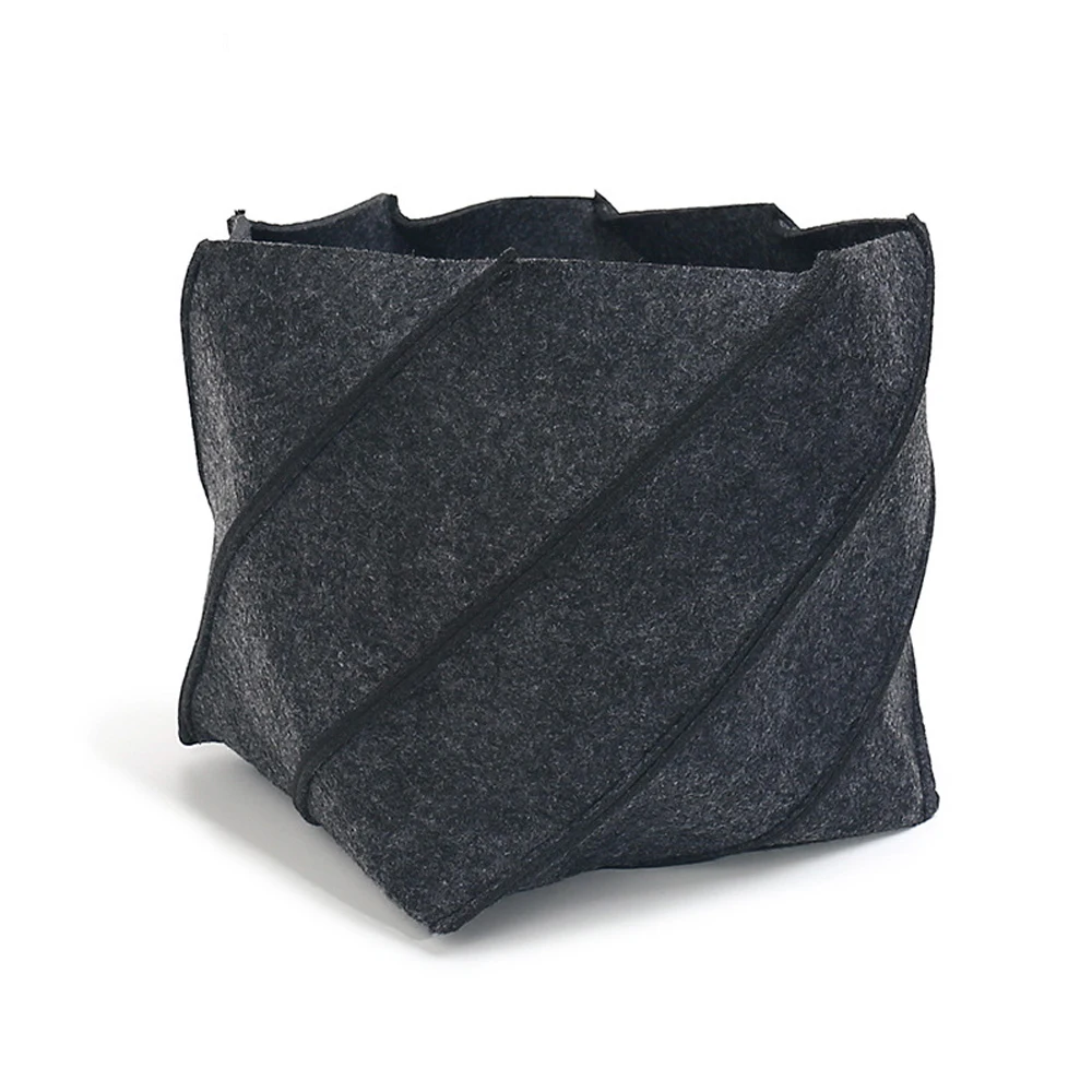 Креативная войлочная тканевая корзина для хранения сушеных цветов растений