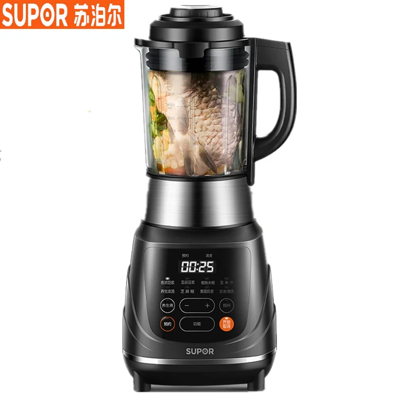 

SUPOR Breaking Machine Household Heating heat preservation Automatic Food Mixer Multi-FunctionSoyMilk Juicer processor for food