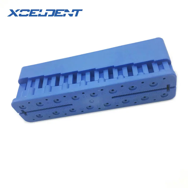 1 шт. мини эндододонтическая линейка для измерения Эндодонтических