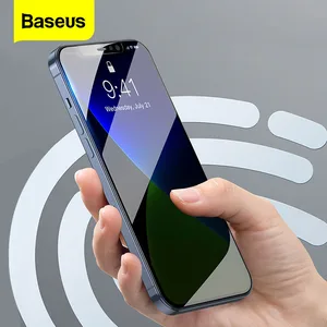 baseus 0 3mm screen protector tempered glass for iphone 12 pro max mini anti peeping full cover protective film for iphone 12pro free global shipping