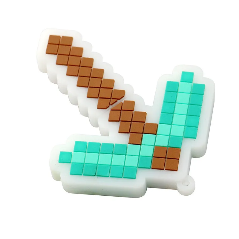 

Pendrive Cartoon Game Diamond Sword USB Flash Drive Thumdrive CLE USB Memoria Stick 8GB 16GB 32GB 64GB Flash Card Gift for Child