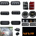 Дневной сигнал поворота DRL с реле, боковой габаритный светильник рь, 7-дюймовый светодиодный передний фсветильник для Лада, нива, 4X4, 1995 +