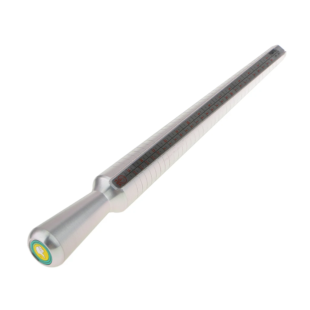

Mandrel Rings Sizer Stick Measure Tool UK US EU Worldwide Finger Size
