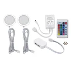 9 светодиодный 12 в RGB Светодиодный точечный светильник 3 Вт Wiless контроль морской шкаф интерьерный потолочный купольный светильник для лодки для VW T4 T5 Прямая поставка