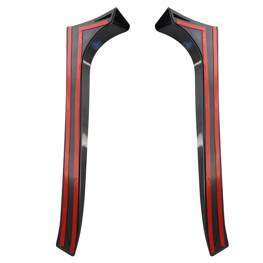 

1 Pair Car Tail Deflector Rear Side Window Spoiler Visor Replacement for Golf 6 MK6 GTI/GTR/GTD 2008-2013