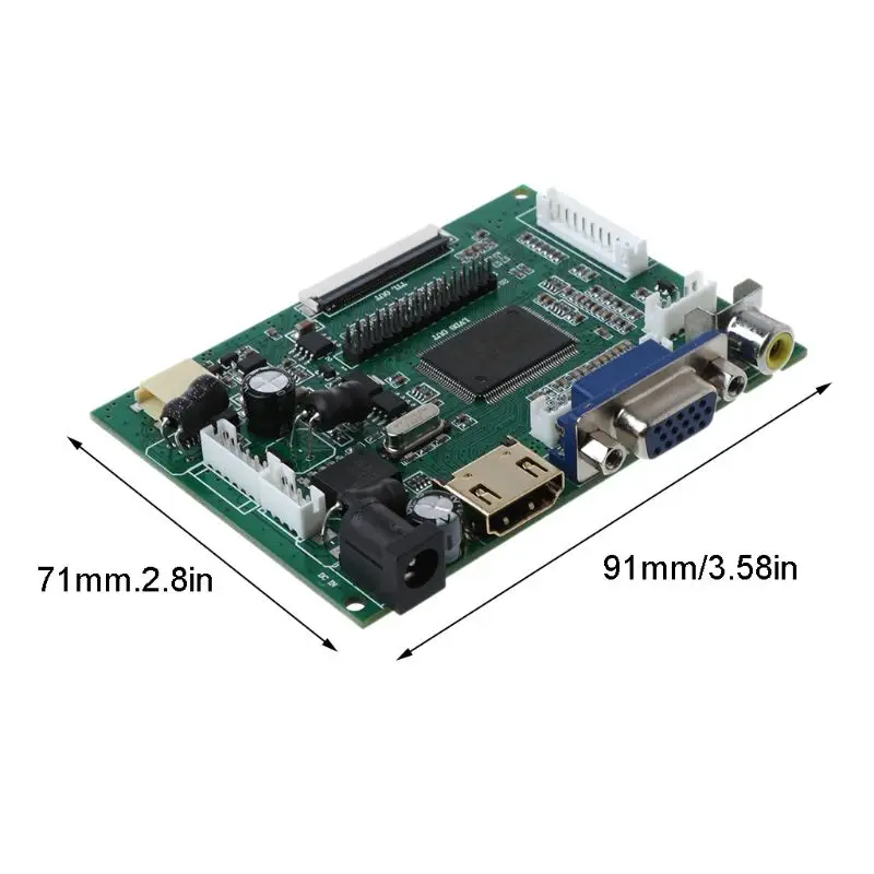 

Модуль дисплея VGA AV, HDMI-совместим с AT070TN90/92/94, модуль платы драйвера BX0E