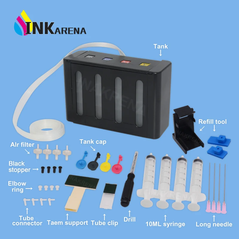 INKARENA СНПЧ для Canon Pixma Diy система беспрерывной подачи чернил PG 440 CL 441 PG440 445 446 PG445 XL